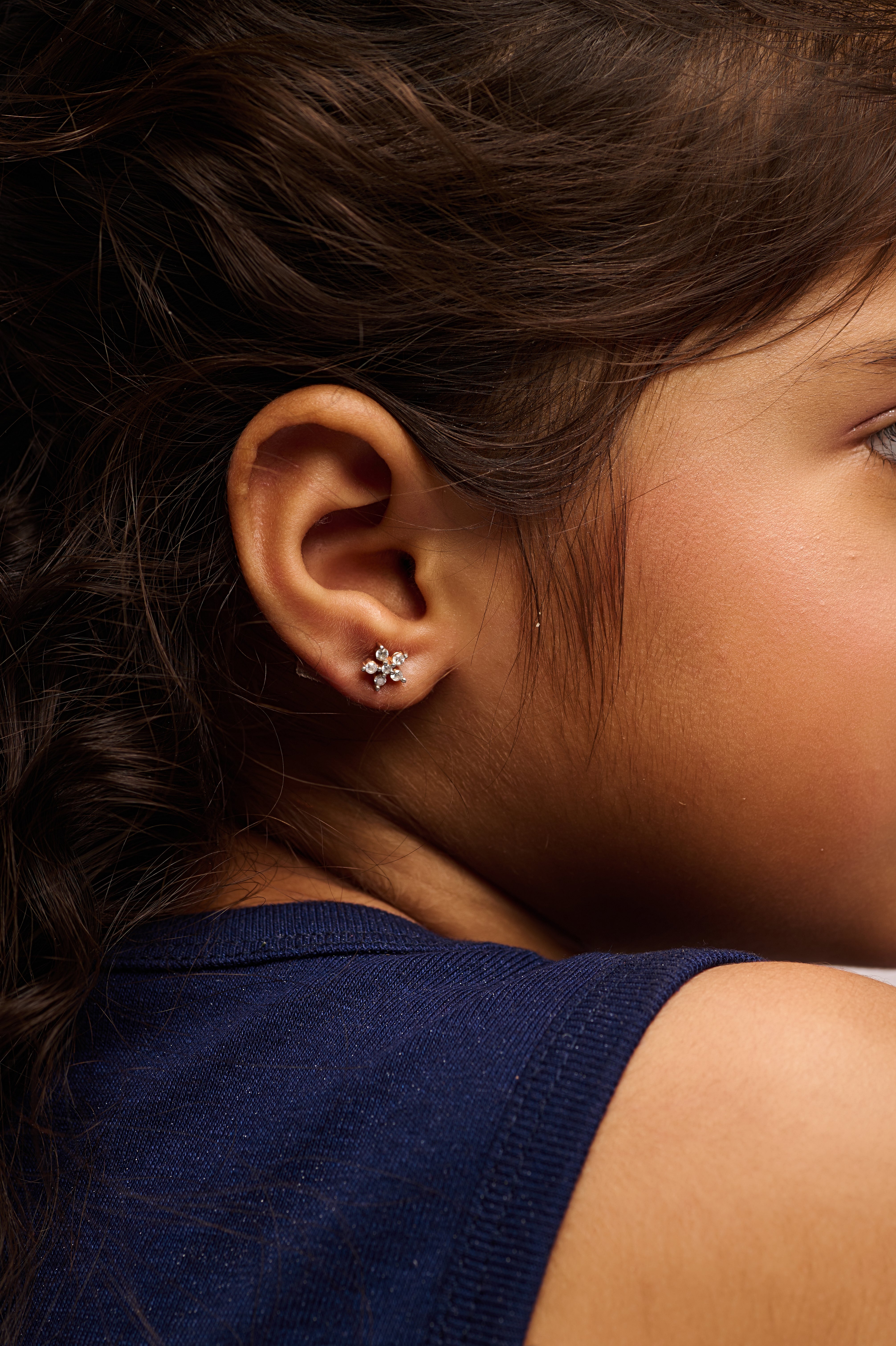 Sterling Silver Earring